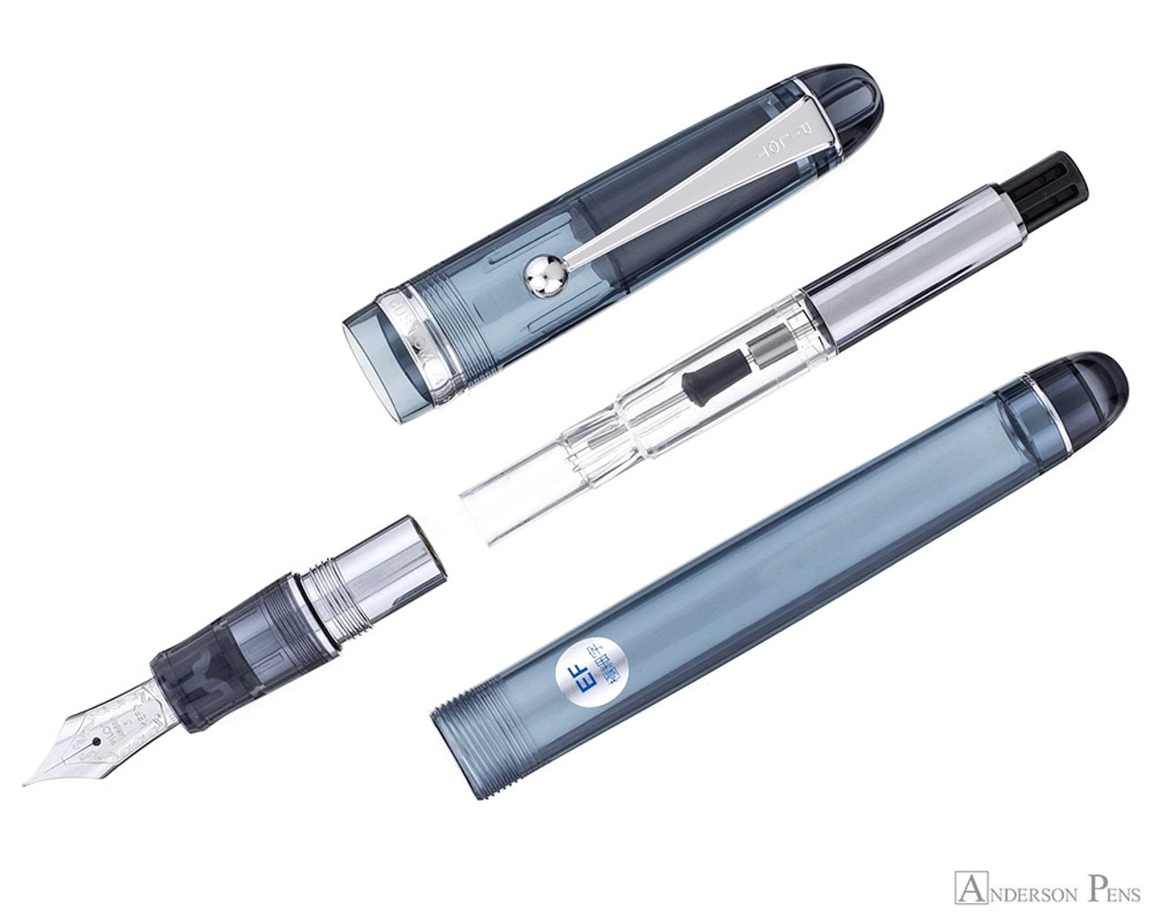 Pilot Custom 74 Fountain Pen - Blue Stone - Anderson Pens, Inc.