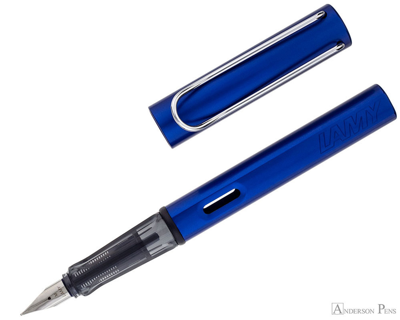 Lamy AL-Star Fountain Pen - Ocean Blue - Anderson Pens, Inc.