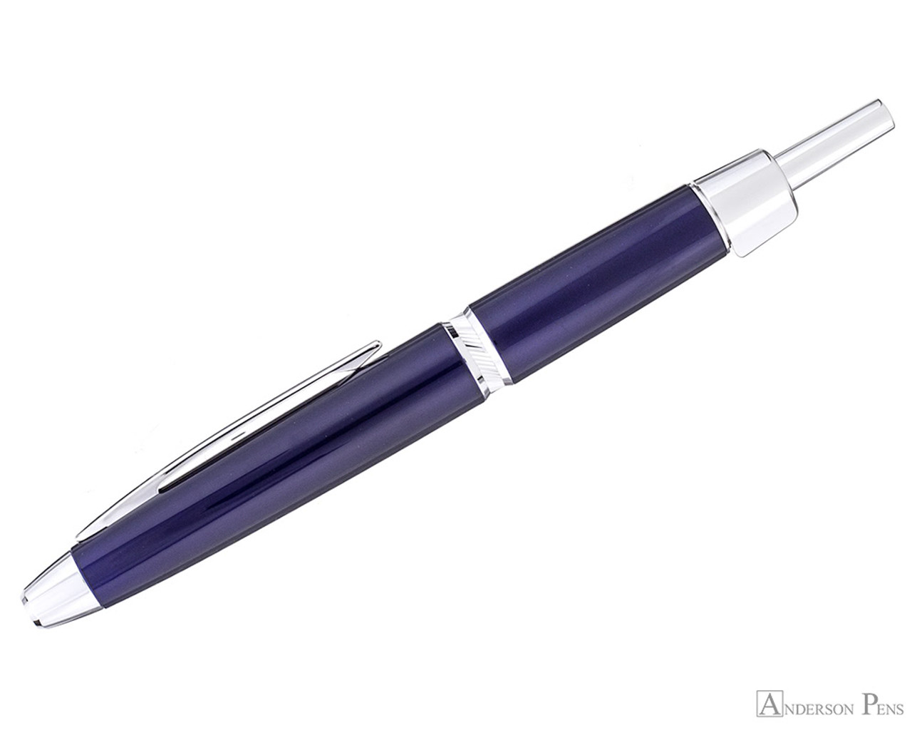 Pilot Vanishing Point LS Fountain Pen - Blue with Rhodium Trim