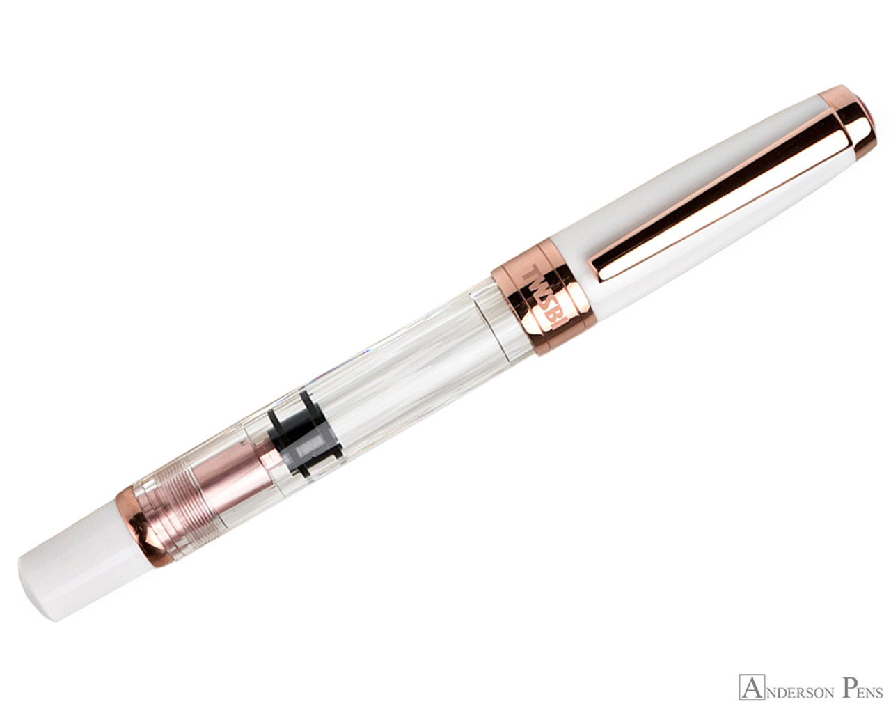 TWSBI Diamond 580 Fountain Pen - White Rose Gold II Medium