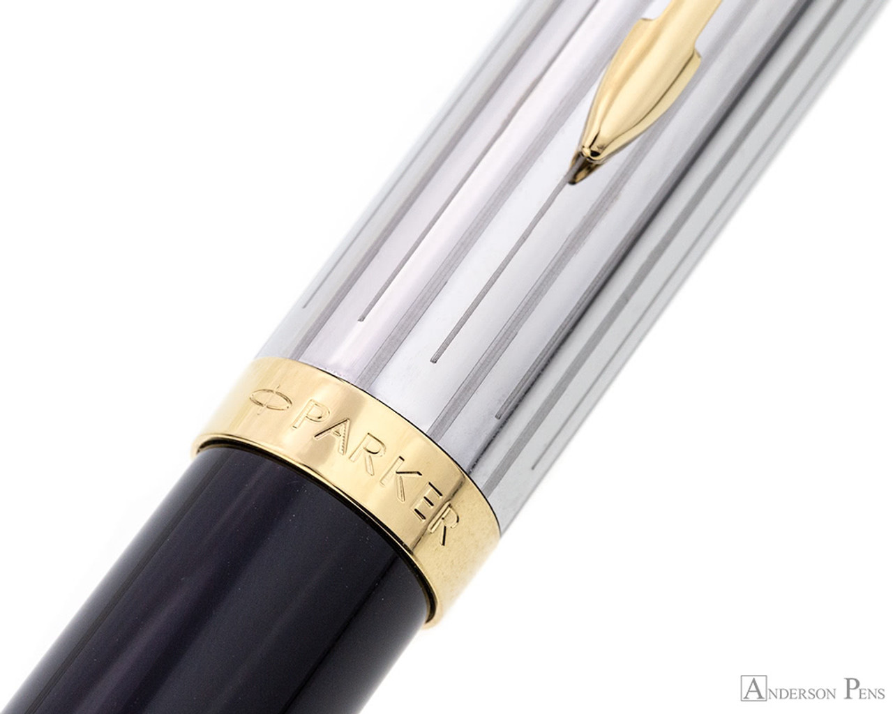 Parker Sonnet Rollerball Pen - Black Lacquer Gold Trim