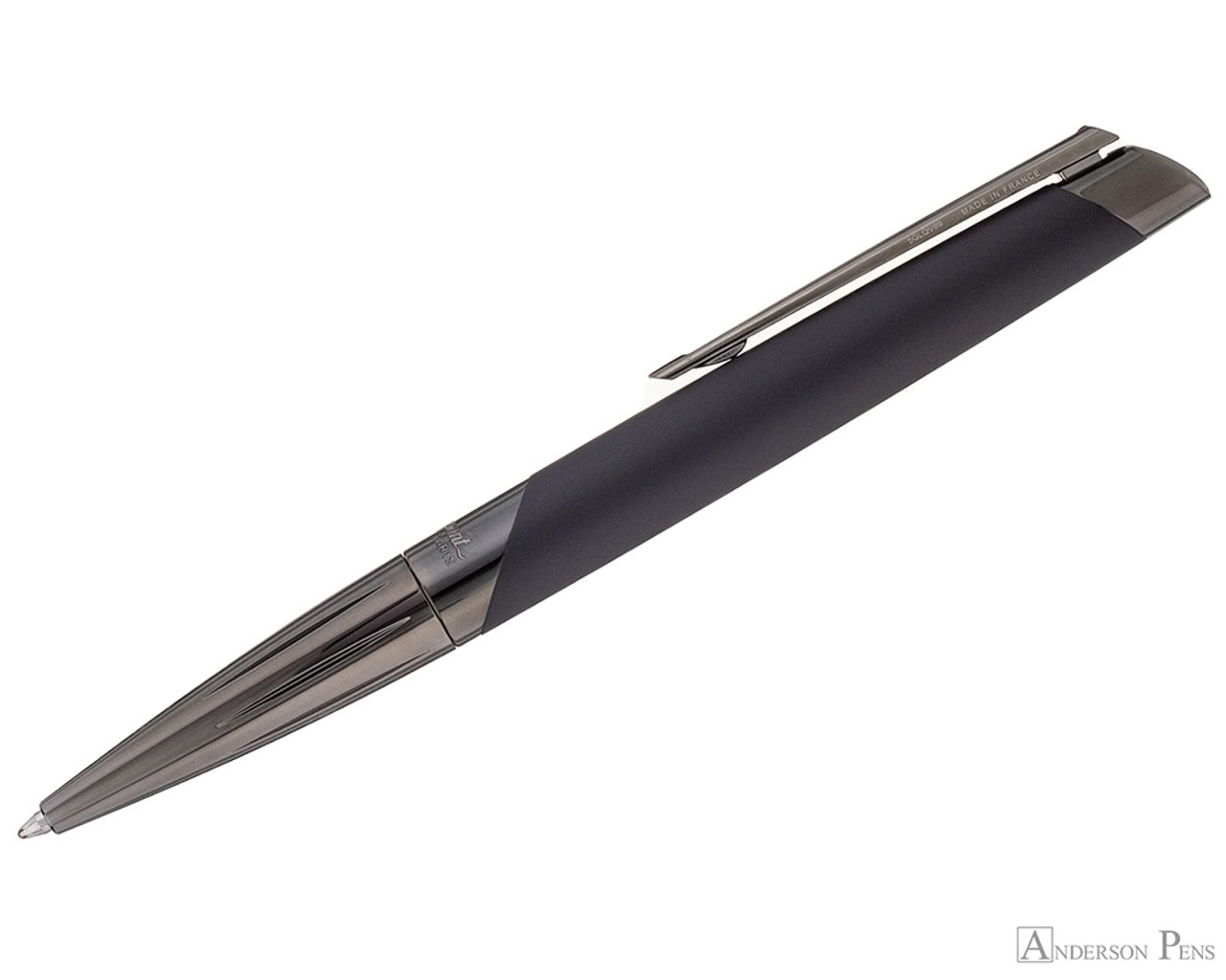 S.T. Dupont Defi Millennium Ballpoint - Matte Black with Gun Metal Trim