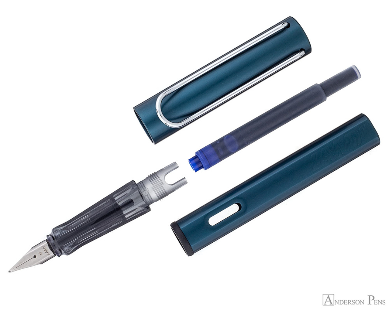 Lamy AL-Star Fountain Pen - Petrol - Anderson Pens, Inc.