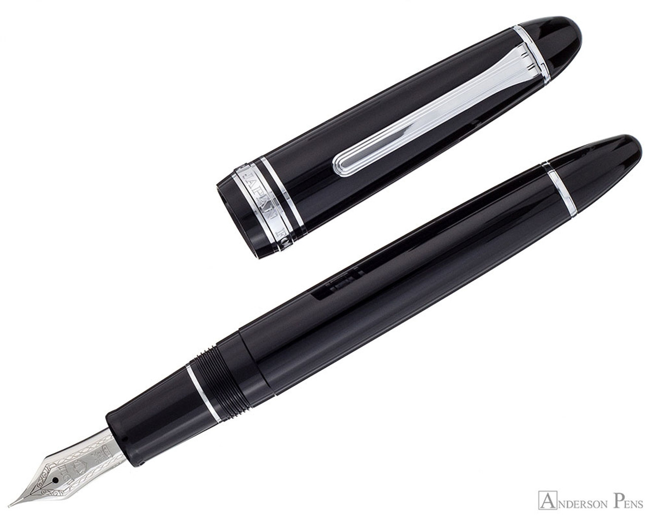 Sailor 1911 Large Fountain Pen - Black with Rhodium Trim