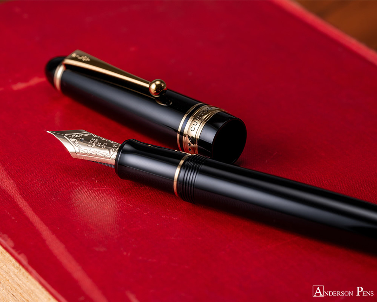 Pilot Fontain Pen Custom 74EF-ペン先ブラックボディ筆記具 - 筆記具