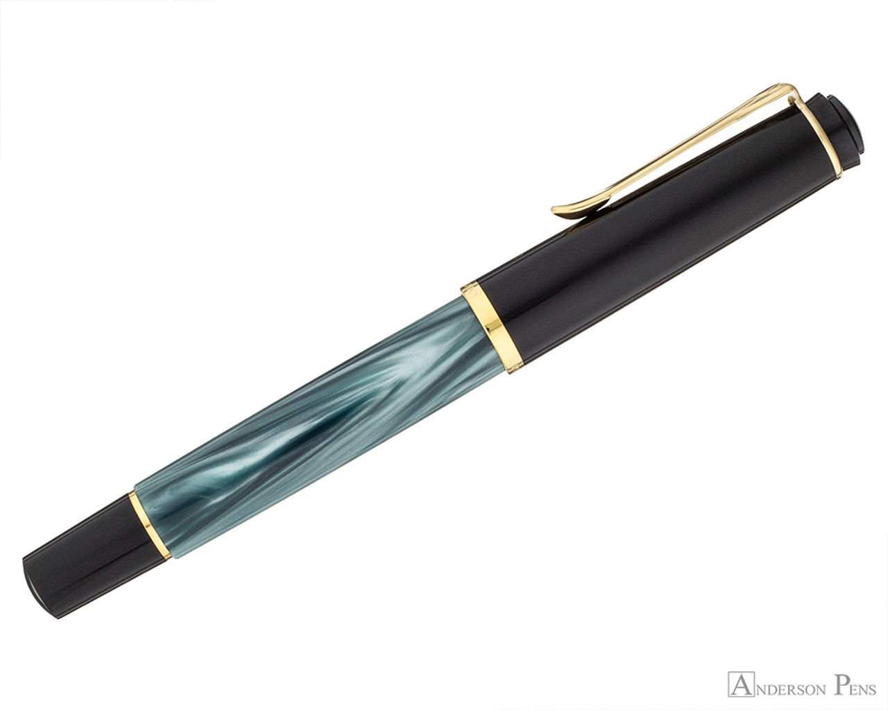 Pelikan Classic M200 Fountain Pen - Green Marbled