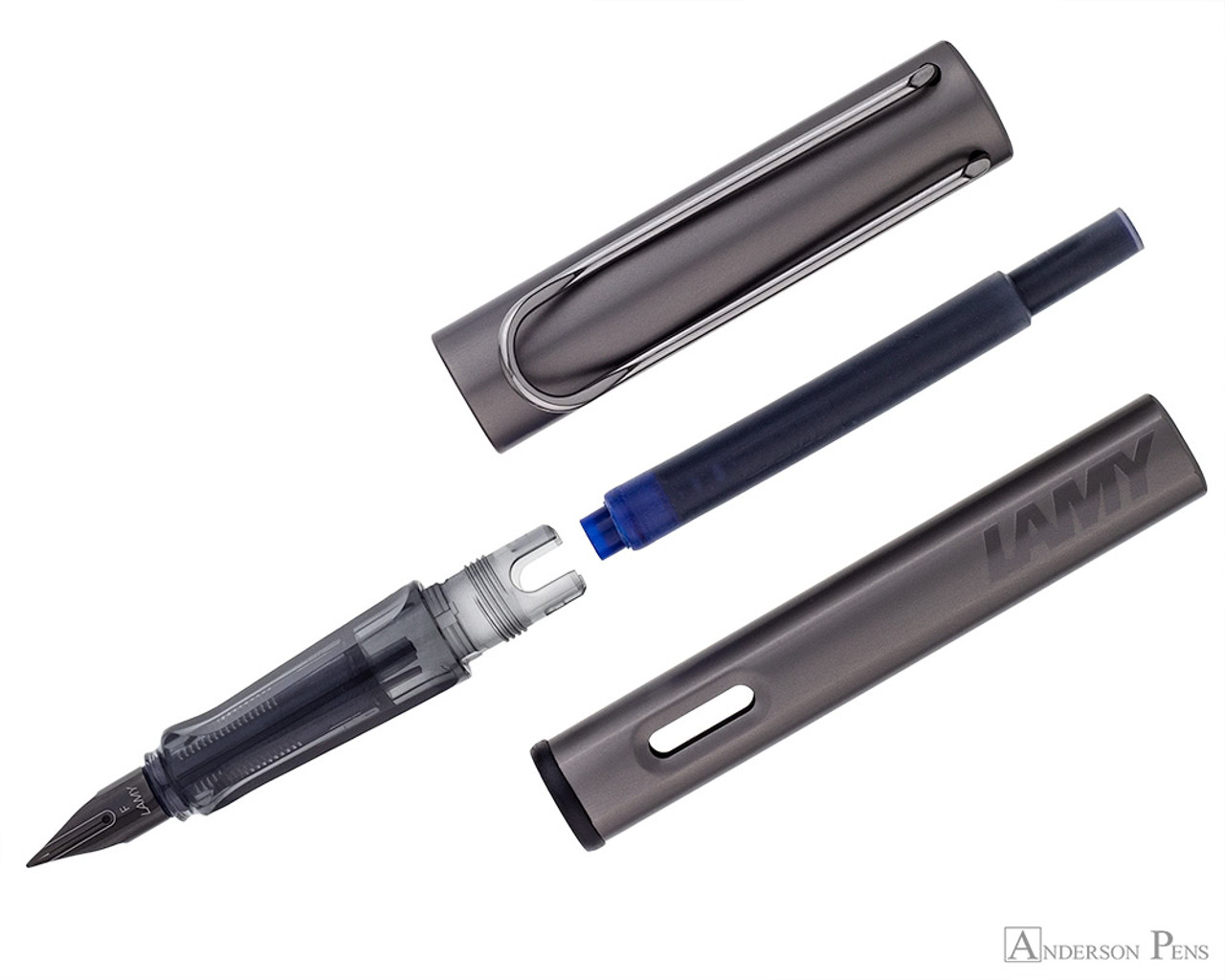 Lamy LX Fountain Pen - Ruthenium - Anderson Pens, Inc.