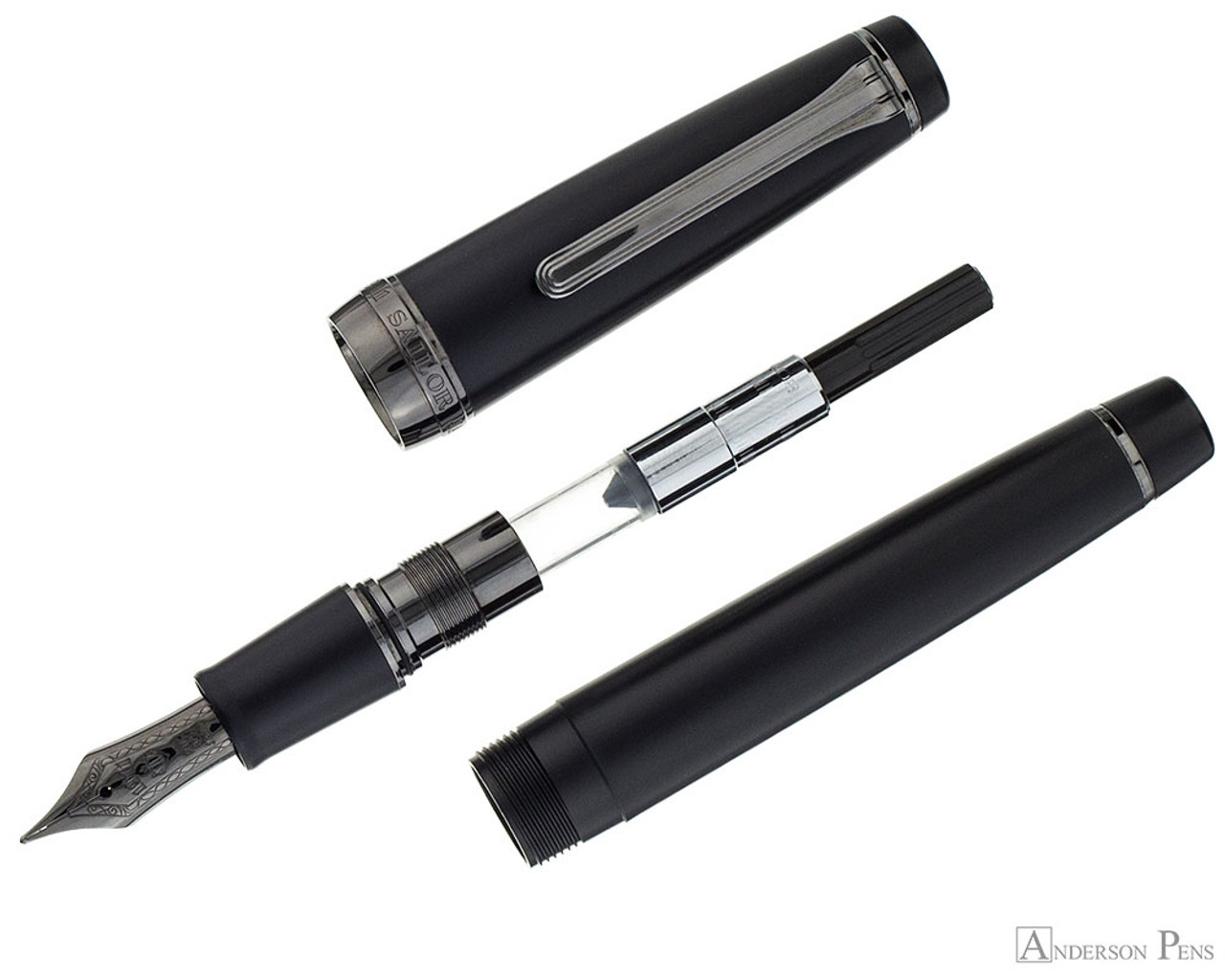 Sailor Pro Gear Fountain Pen - Imperial Black - Anderson Pens, Inc.