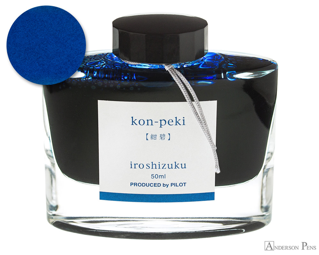 Books Kinokuniya: Iroshizuku Bottled Ink For Fountain Pen - 50ml - Kon-pei  / Pilot USA (0072838692122)