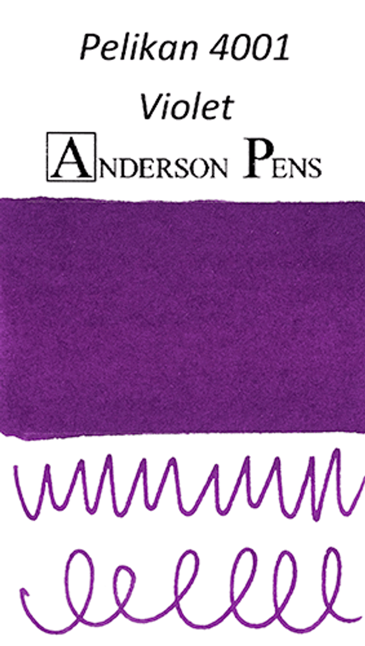 Pelikan 4001 Violet Ink Sample (3ml Vial)