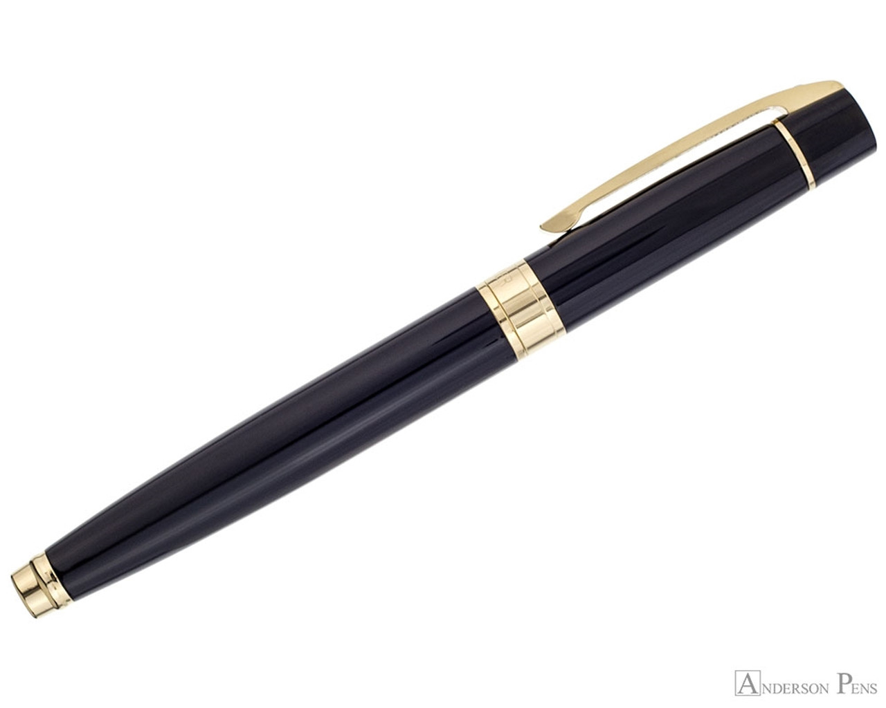 Sheaffer 300 Fountain Pen - Black with Gold Trim