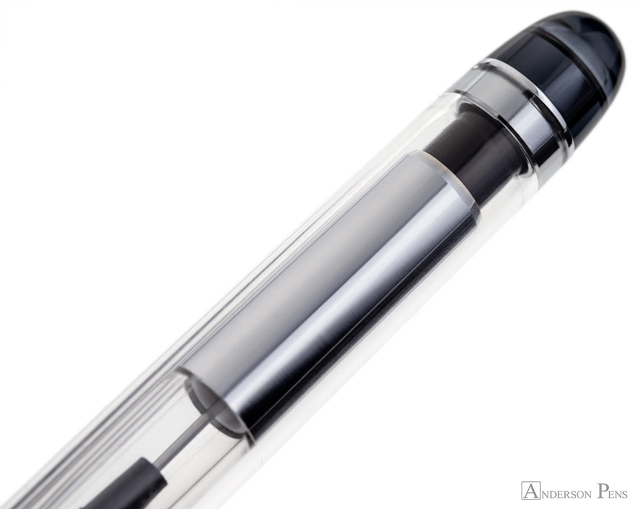 Pilot Custom 74 Fountain Pen - Clear - Anderson Pens, Inc.