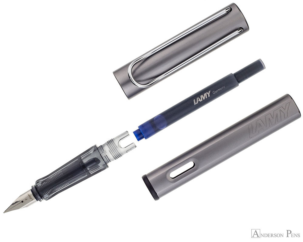 Lamy AL-Star Fountain Pen - Graphite - Anderson Pens, Inc.