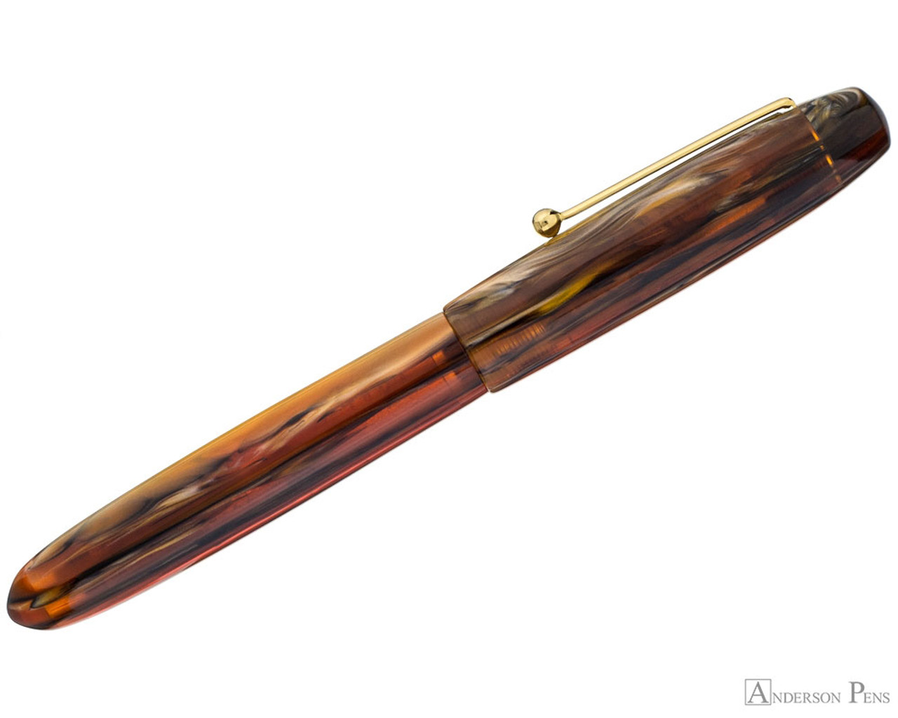 Edison Collier Fountain Pen - Antique Marble - Anderson Pens, Inc.