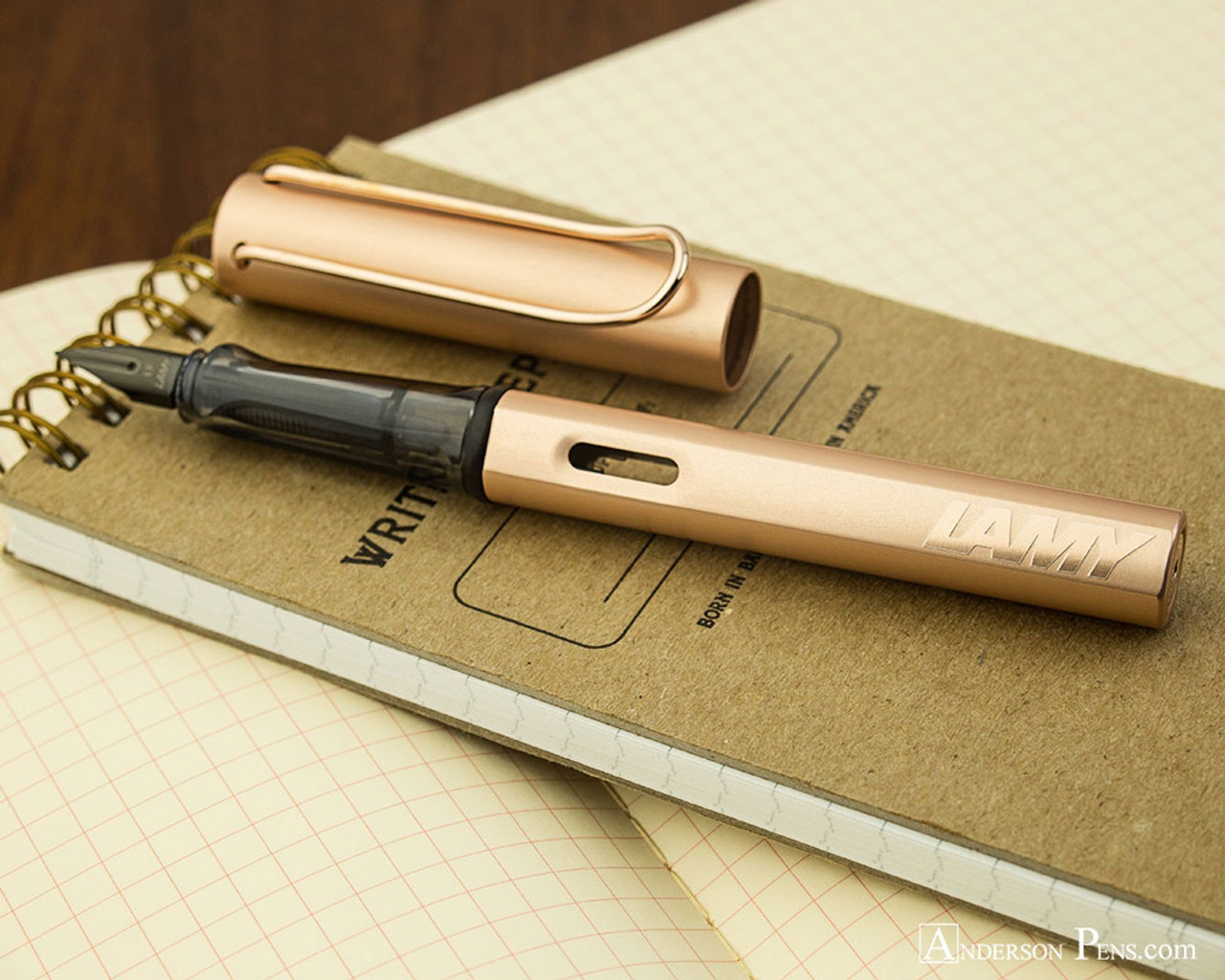 Lamy LX Fountain Pen - Rose Gold - Anderson Pens, Inc.