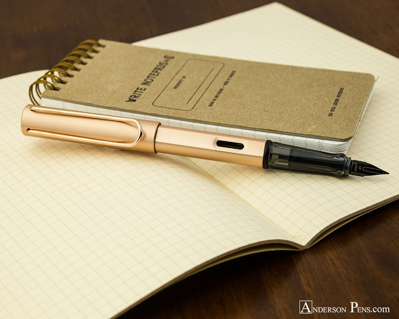 Lamy LX Fountain Pen - Rose Gold - Anderson Pens, Inc.