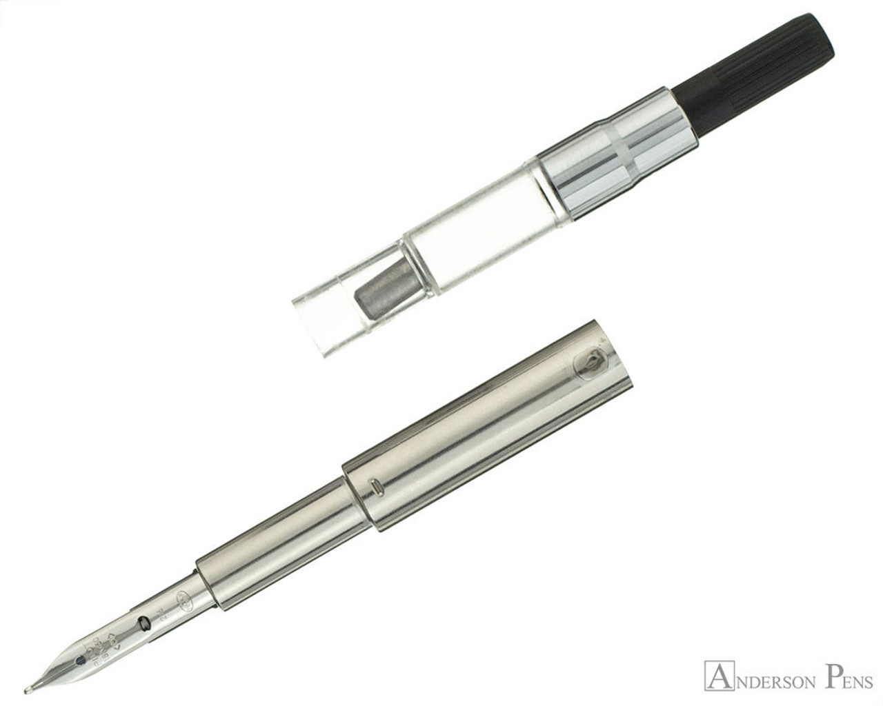 Pilot Vanishing Point LS Fountain Pen - Black with Rhodium Trim - Anderson  Pens, Inc.