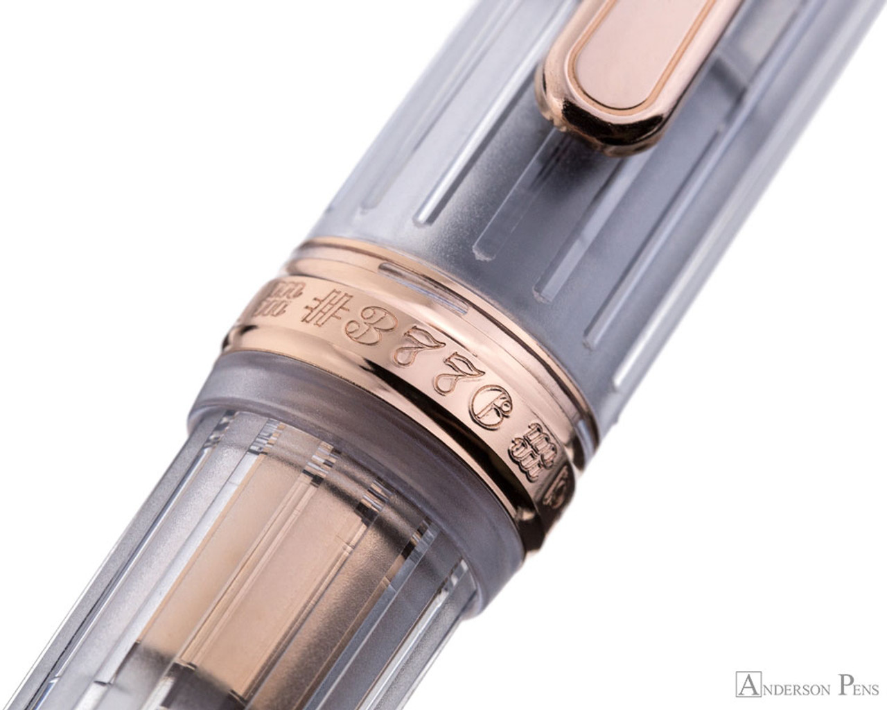 Platinum 3776 Century Fountain Pen - Nice - Rose Gold Trim - 14k