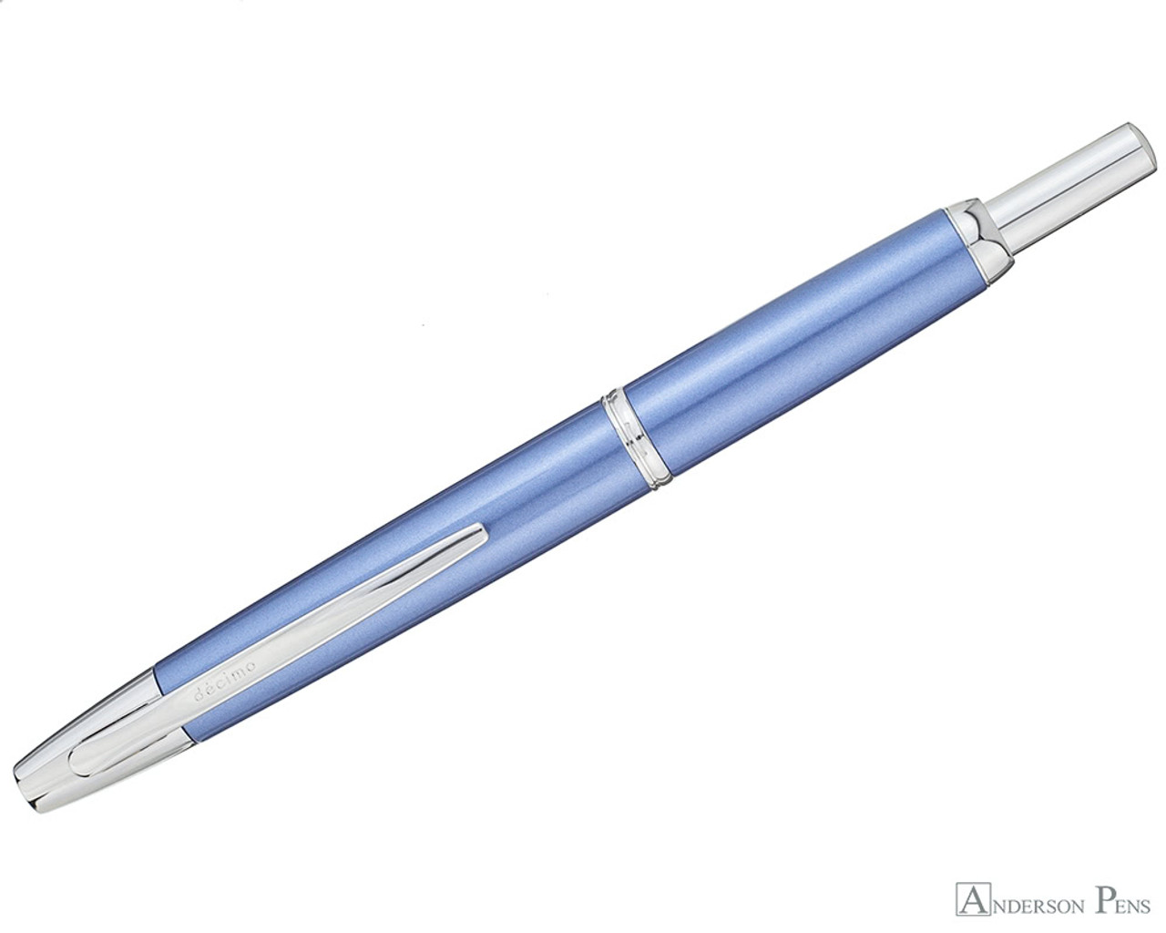 Pilot Vanishing Point Decimo Fountain Pen - Light Blue