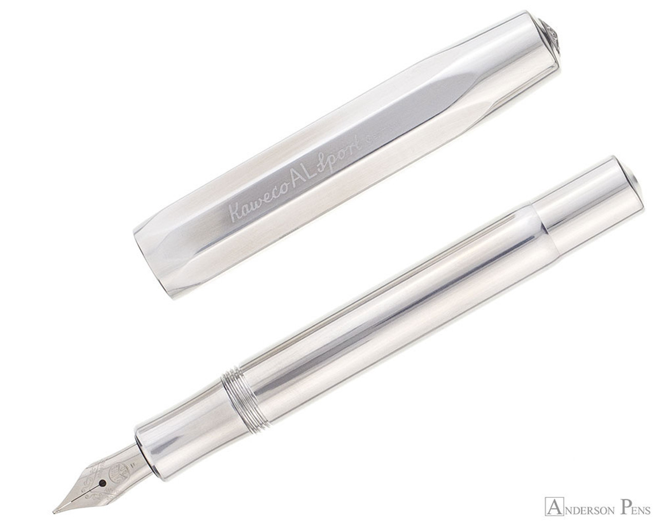 Kaweco AL Sport Fountain Pen - Raw - Anderson Pens, Inc.