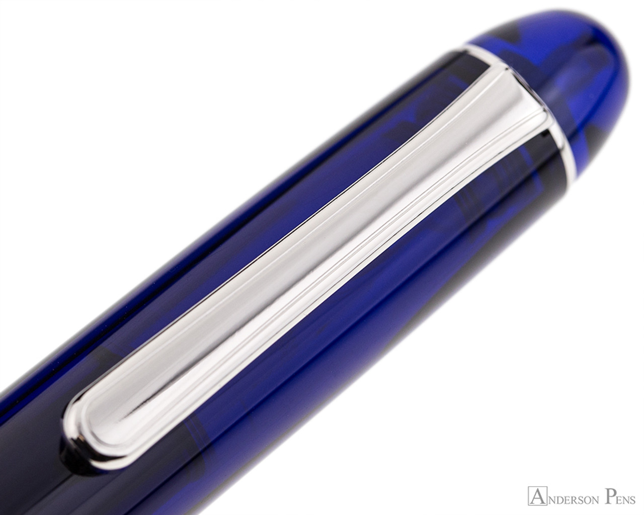 Platinum 3776 Century Fountain Pen - Chartres Blue with Rhodium