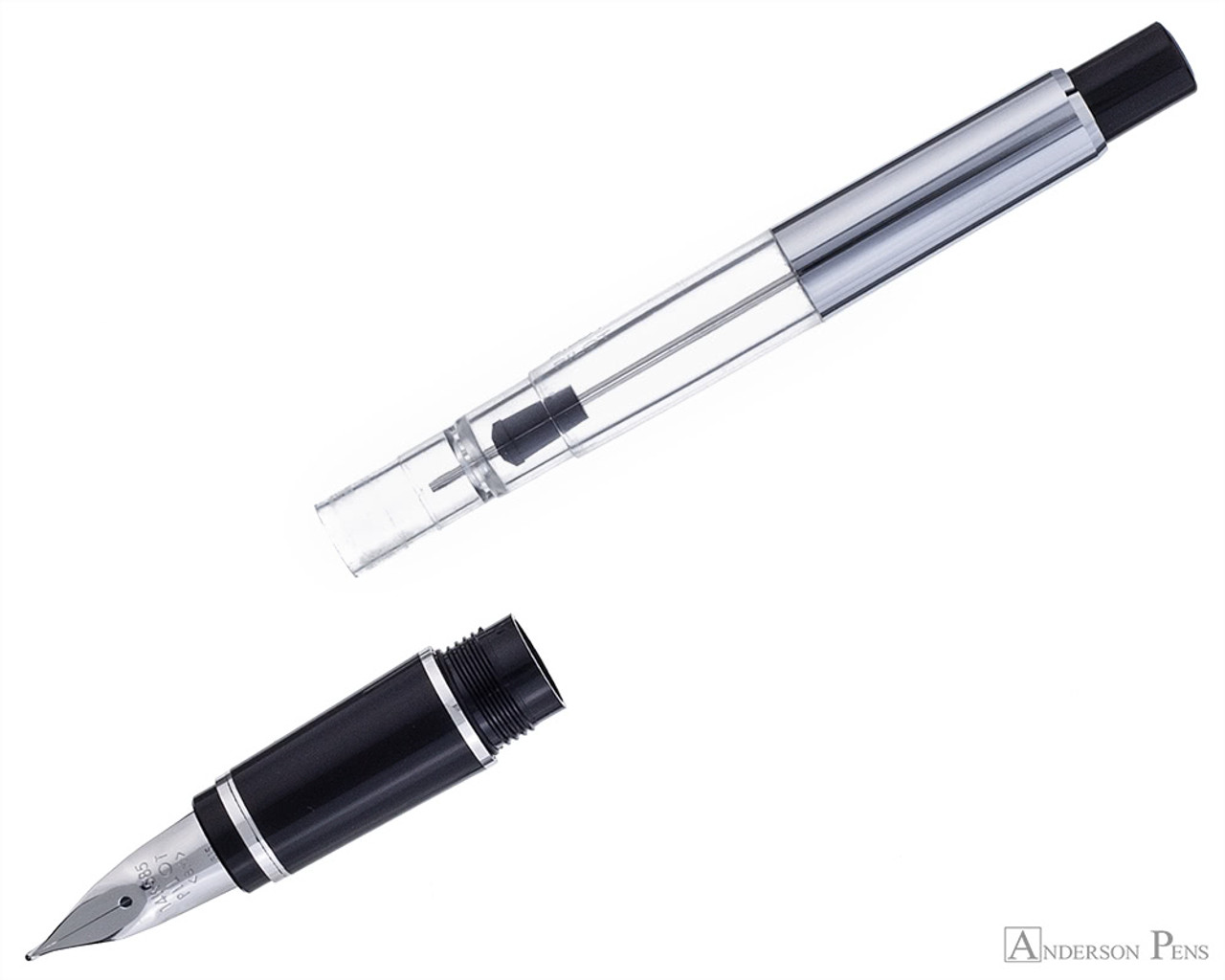 Pilot Metal Falcon Fountain Pen - Sapphire - Anderson Pens, Inc.