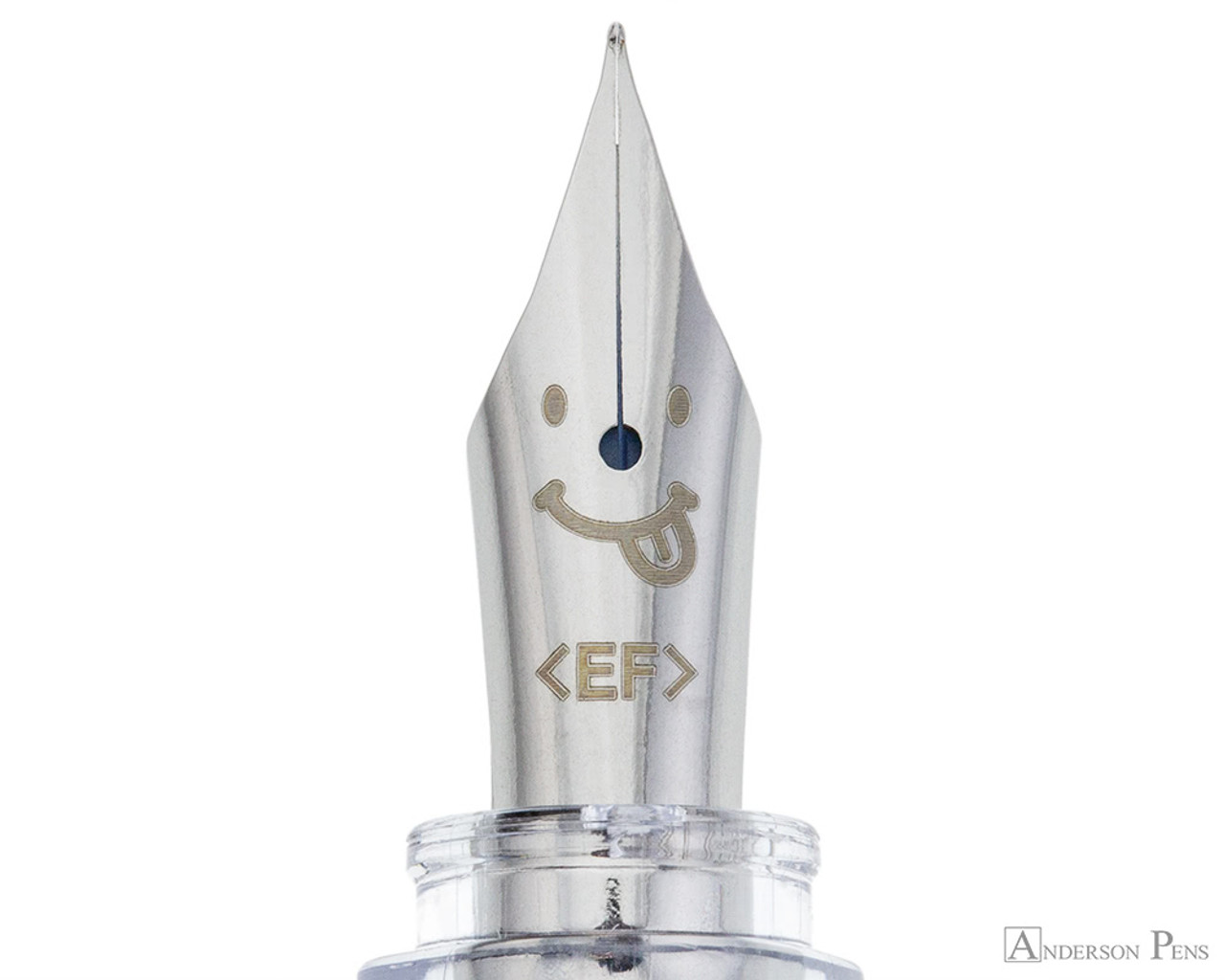 Pilot Kakuno Fountain Pen - Clear - Anderson Pens, Inc.