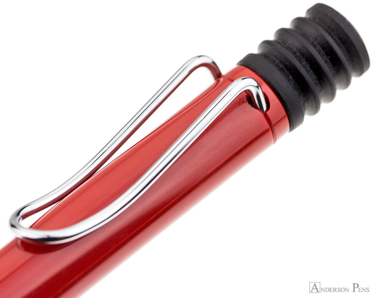 red lamy safari ballpoint