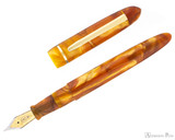 Edison Menlo Fountain Pen - Sweet Honey - Open