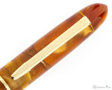 Edison Menlo Fountain Pen - Sweet Honey - Clip