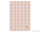 Clairefontaine Neo Deco Notebook - A5, Lined - Powder Pink