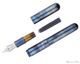 Kaweco Supra Fountain Pen - Fireblue - Parted 1