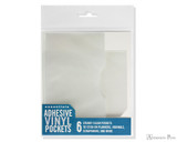 Peter Pauper Press Adhesive Vinyl pockets for Journals (6 Pack)
