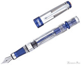TWSBI 580ALR Fountain Pen - Navy - Open