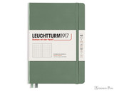 Leuchtturm1917 Notebook - A5, Dot Grid - Olive