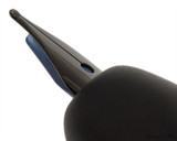 Pilot Vanishing Point Fountain Pen - Matte Black with Matte Black Trim - Nib Profile