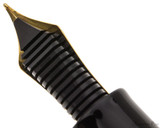 Sailor Pro Gear Slim Fountain Pen - Black with Gold Trim - Feed