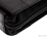 Girologio 24 Pen Case - Black Leather - Zipper