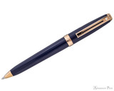 Sheaffer Prelude Ballpoint - Cobalt Blue Lacquer with Rose Gold Trim