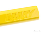 Lamy Safari Fountain Pen - Yellow - Imprint