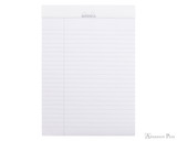 Rhodia Ice No. 16 Notepad - 6 x 8.25, Lined Paper - White - Open