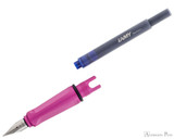 Lamy Safari Fountain Pen - Pink - Section and Cartridge