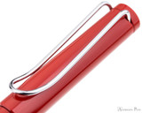 Lamy Safari Rollerball - Red - Clip