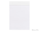 Rhodia No. 13 Staplebound Notepad - A6, Lined - Ice White open