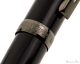 Sheaffer Prelude Rollerball - Gloss Black Lacquer with Gunmetal Trim - Cap band