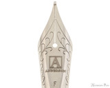 Anderson Pens #6 Steel Nib - Silver, Fine - Nib Closeup