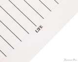 Life Airmail Letter Pad - B5 (7 x 10), Blank Paper - Closeup