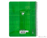 Clairefontaine Classic Wirebound Notebook - 6.5 x 8.25, Lined - Back