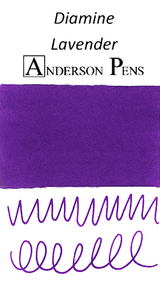 Diamine Lavender Ink Color Swab