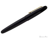 Esterbrook Estie Fountain Pen - Oversized Ebony with Gold Trim - Profile
